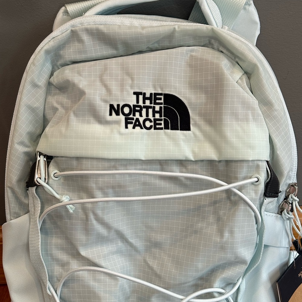 The North Face Borealis Mini Backpack in Ice Blue / TNF Black - Picture 2 of 13